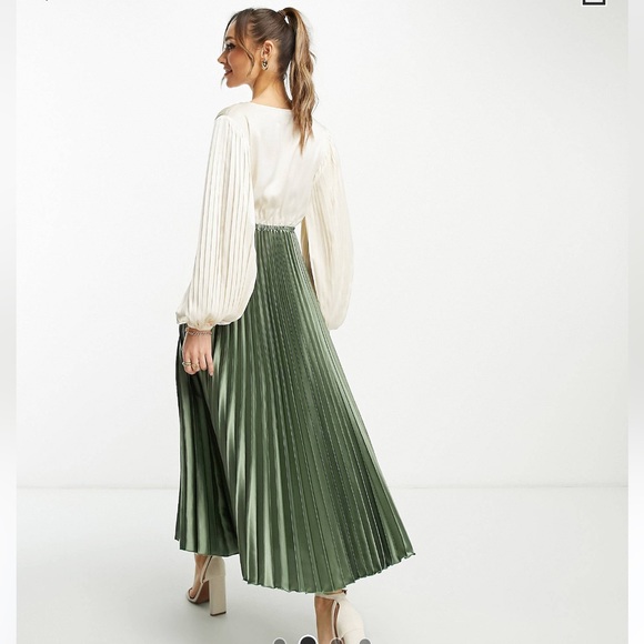 Asos Satin Dress - Picture 2 of 4